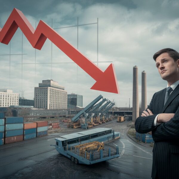 Vom Exportweltmeister zum Sanierungsfall: Der tiefe Fall der deutschen Wirtschaft – Ursachen, Folgen, Auswege