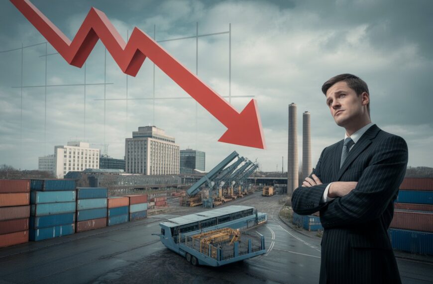 Vom Exportweltmeister zum Sanierungsfall: Der tiefe Fall der deutschen Wirtschaft – Ursachen, Folgen, Auswege